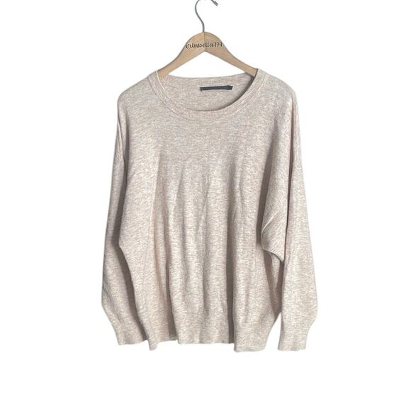 JENNI KAYNE Marina Pullover Sweater Oatmeal - Picture 2 of 16